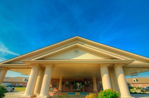 The front of Timberlane a skilled nursing nursing home